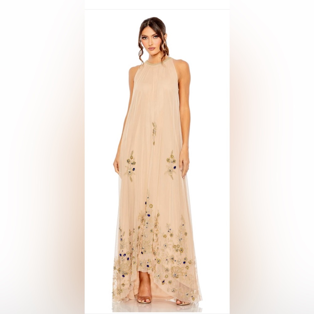HIGH EMBELLISHED GOWN